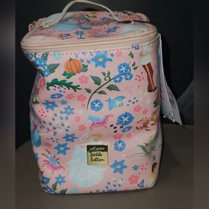 Petunia Pickle Bottom Pink and Blue Patterned Bag